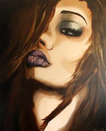 Frauenporträt von Marian Roymans