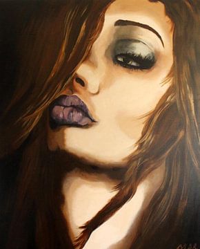 portrait de femme sur Marian Roymans