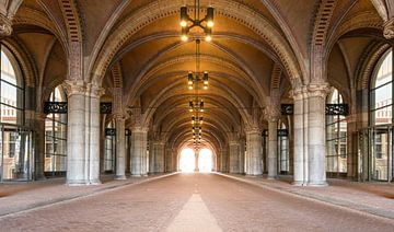 Tunnel unter dem Rijksmuseum in Amsterdam