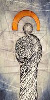 Protection angel - angel abstract