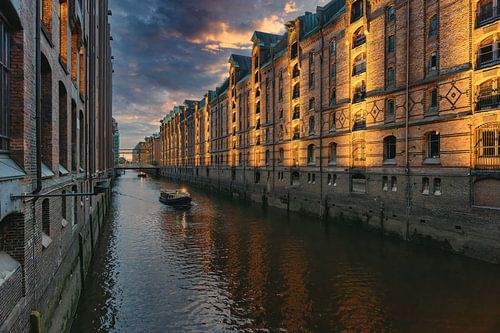 Hamburg - Speicherstadt met lanceringen