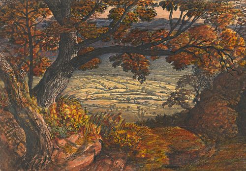 Samuel Palmer - La forêt du Kent