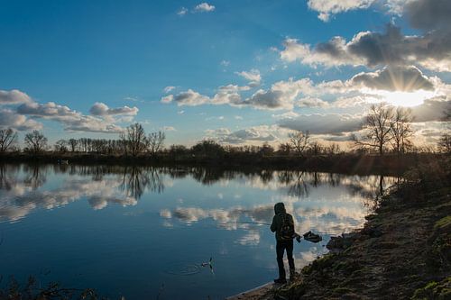 L'heure d'or sur la Meuse