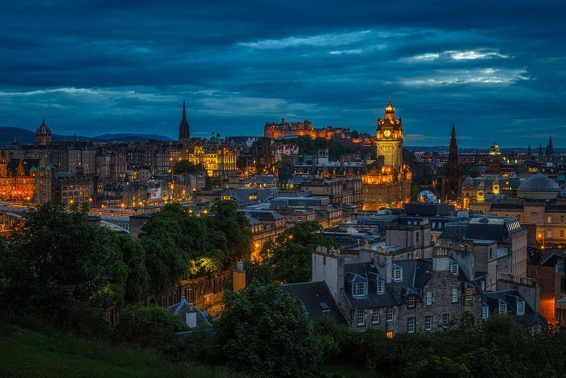 Edinburgh Panorama (Schottland) von Niko Kersting