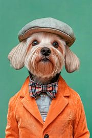 Petit Basset by Poster Art Shop