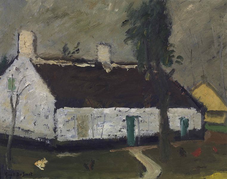 White farmstead, Gustave De Smet, 1941 by Atelier Liesjes