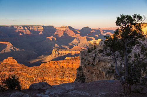 Sunset over de Grand Canyon