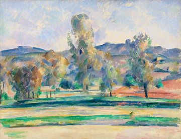 Herbstlandschaft, Paul Cézanne (ca. 1883-1885) von Atelier Liesjes