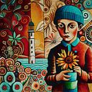 A boy who dreams of the sea by Jan Keteleer (JanKé): A Journey Beyond the Canvas thumbnail