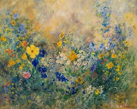 Flowers Sun by Wonderful Art