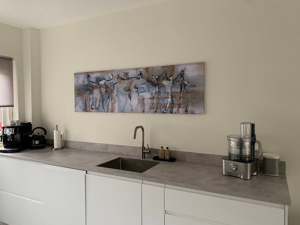 Verbundene Menschen V  von Atelier Paint-Ing 