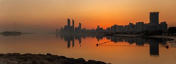 Zonsopgang Abu Dhabi