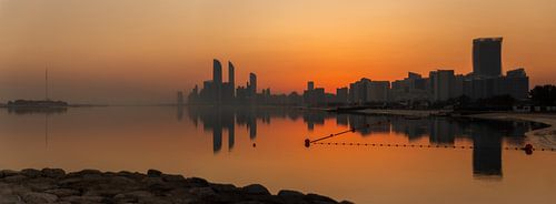 Sonnenaufgang Abu Dhabi