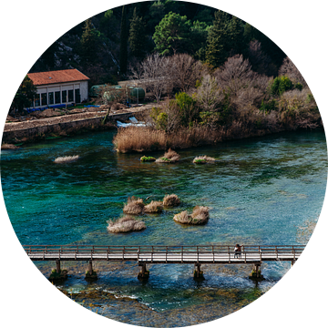 Krka watervallen in Kroatië