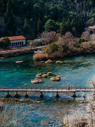 Krka watervallen in Kroatië