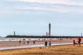 Ostend beach (3) by didier de borle