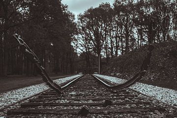 Gleislager Westerbork von MdeJong Fotografie