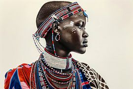African elegance by Poster Art Shop