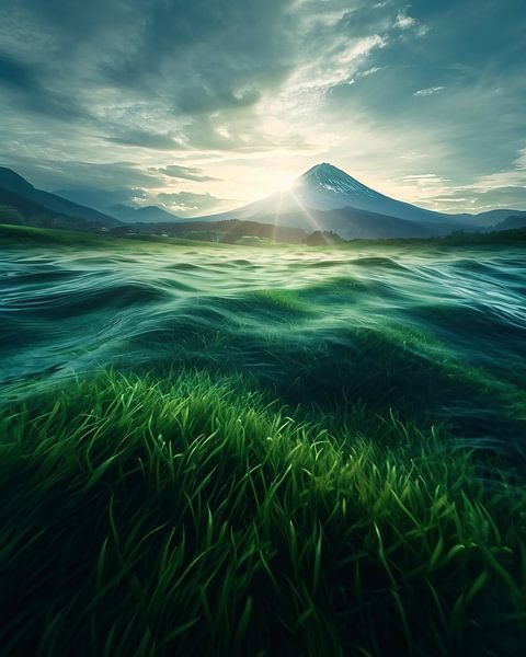 Mountain lake by fernlichtsicht