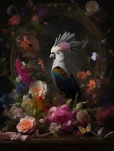 Ein Vogel im Rembrandtschen Licht