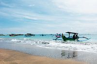 Traditional fishing boats in Bali, Indonesia