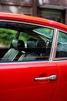 Classic red Porsche 911