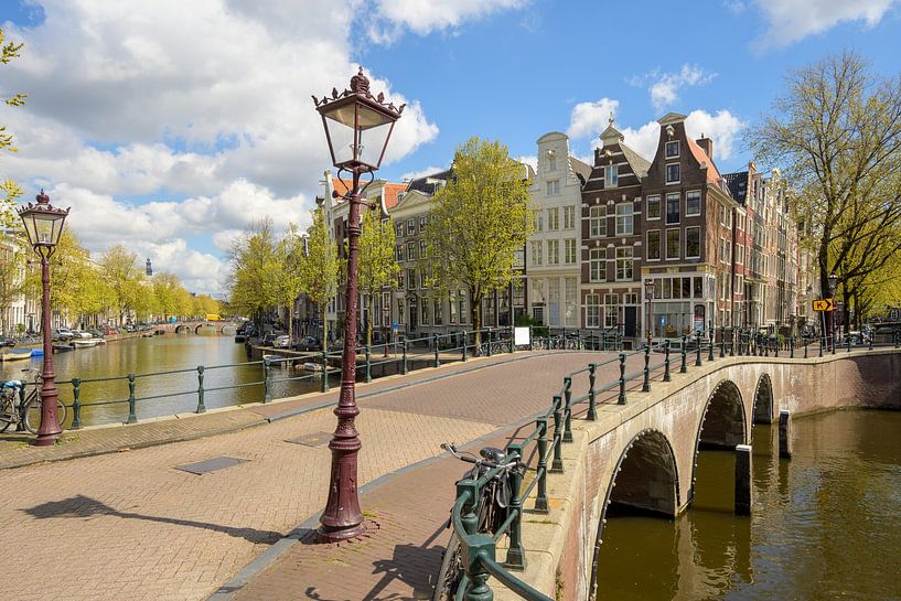 Keizersgracht in Amsterdam van Peter Bartelings