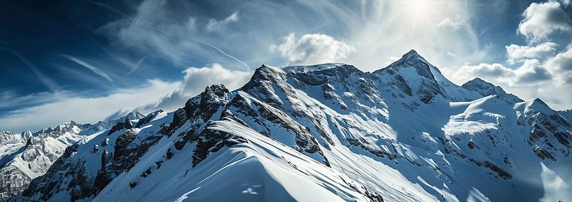 Winterlandschaft von fernlichtsicht