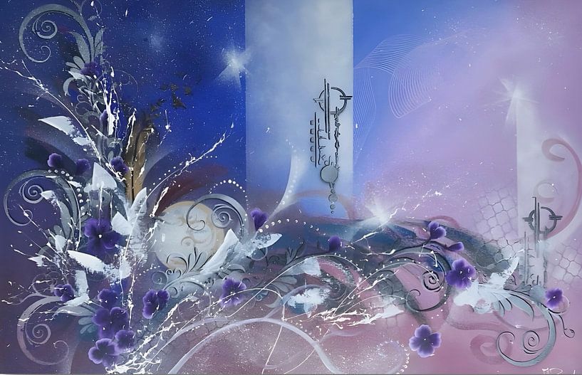 Kosmische Symphonie von Eva Ponse Poncet