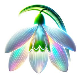 Schneeglöckchenblüte von Eric Nagel