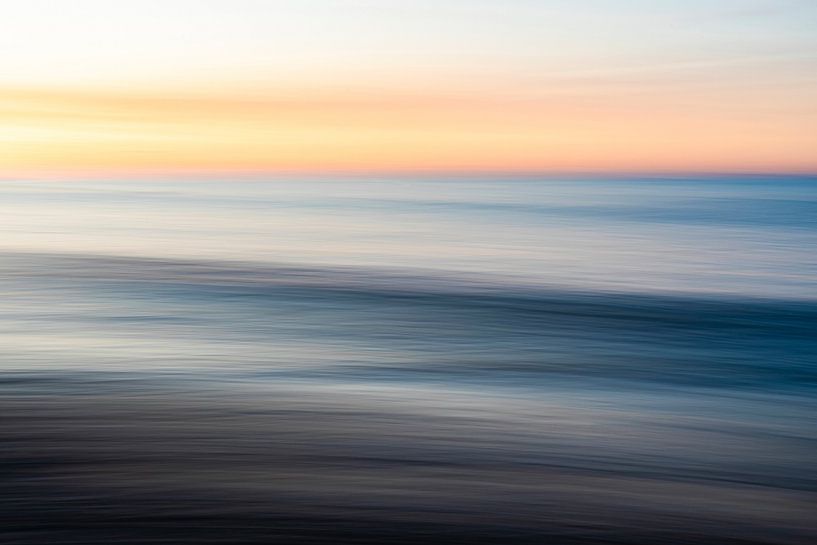 PHOTOGRAPHY Beach and sea blurred - France - ICM by Werner Dieterich
