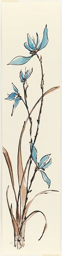 Spring I - Blue Orchid, Chris Paschke