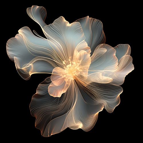 Sierlijk en doorschijnend