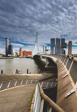 Erasmusbrücke Rotterdam von Sonny Vermeer