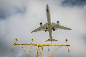 KLM in landing