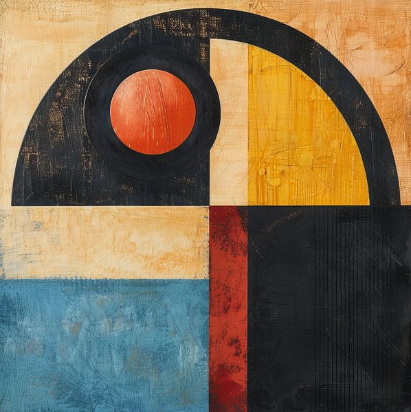 Geometric | Geometric Dance in Warmth by Modern Collection
