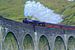 Schilderij van Schotland: Zweinstein Express van Harry Potter van Slimme Kunst.nl