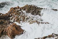 Raging sea