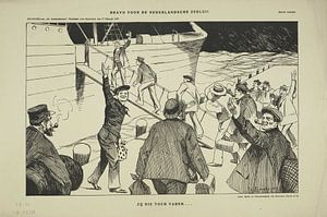 Bravo für die niederländischen Seeleute, Johan Braakensiek, 1917