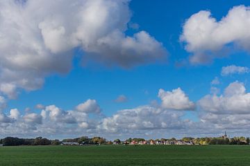 Mooie wolkenlucht van Agnes Jaspers