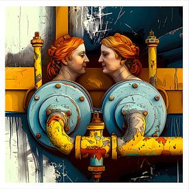 Lueur rousse sur Vythryd Arts