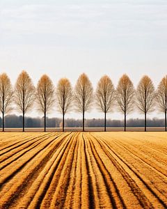 Deutsche Herbstlandschaft