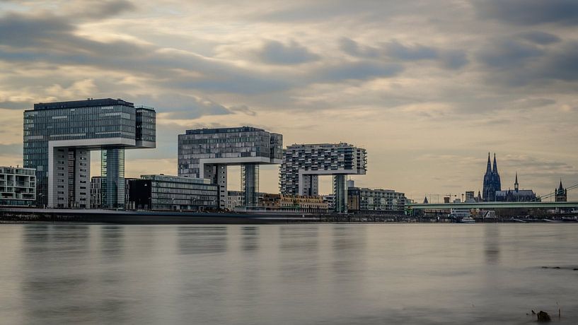 Kranhäuser Köln von Michael Blankennagel