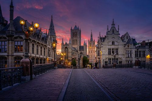 Gent bij zonsopkomst