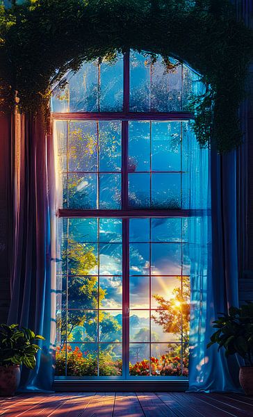 view from the window by Egon Zitter
