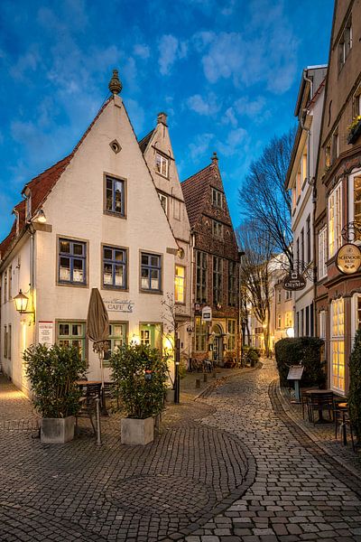 Le quartier Schnoor à Brême par Michael Abid