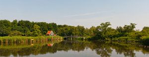 Idyllisch wonen in het bos en aan het water