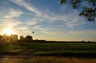 un vol en montgolfière avec coucher de soleil en août par tiny brok Aperçu
