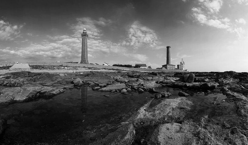 Leuchtturm in der Bretagne - Phare d’Eckmühl von Frank Herrmann