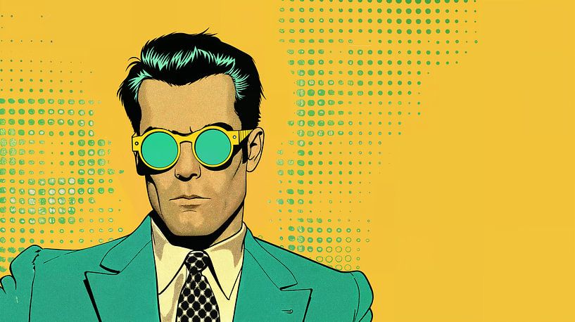 Portrait The Coolest Man by Nico Brons